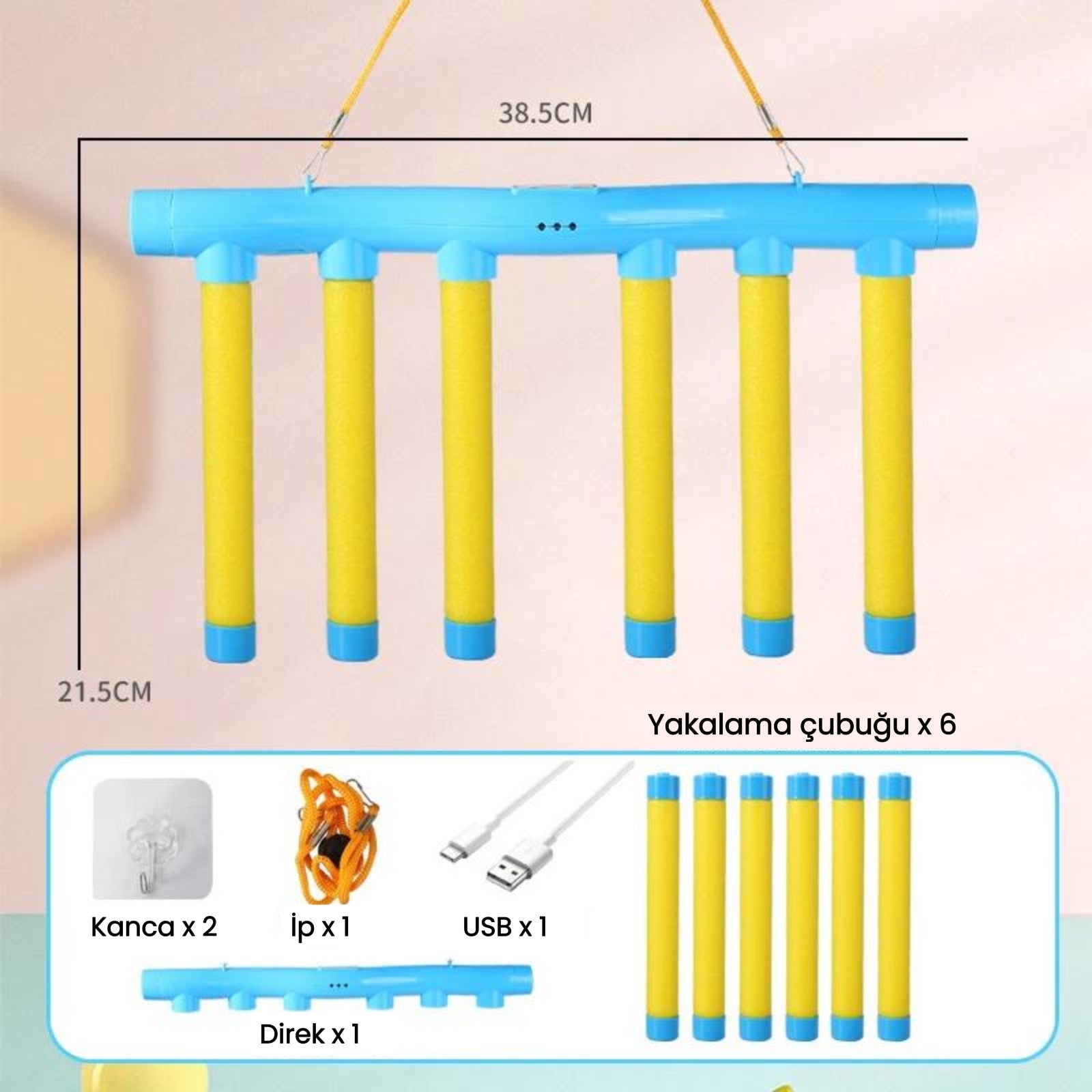 Refleks ve Eğlence Oyunu - Düşen Çubuklar