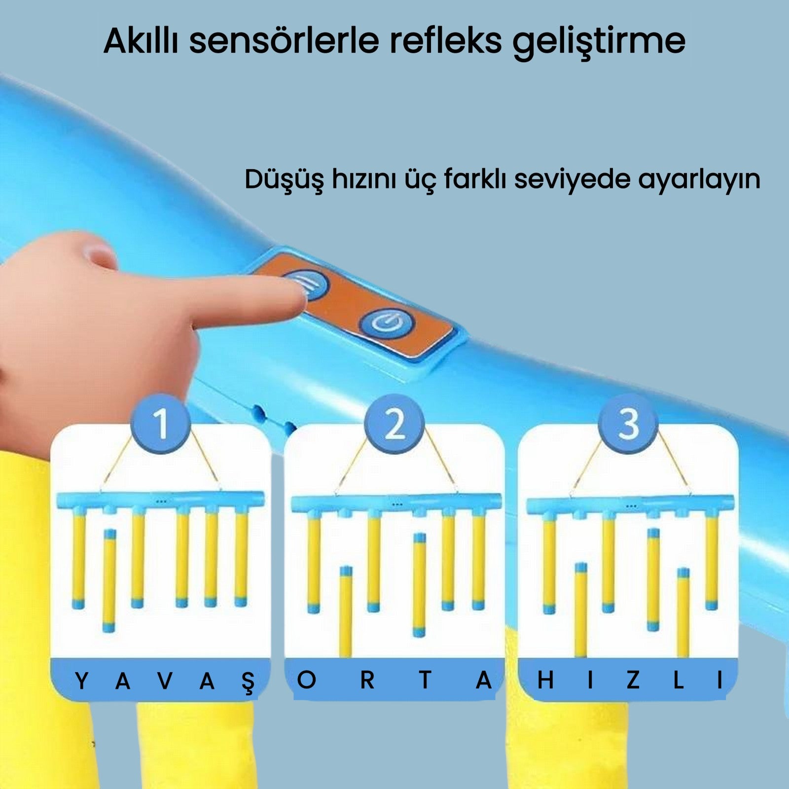 Refleks ve Eğlence Oyunu - Düşen Çubuklar